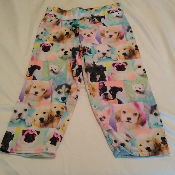 Justice puppy pajama bottoms size 12 - Picture 1 of 5